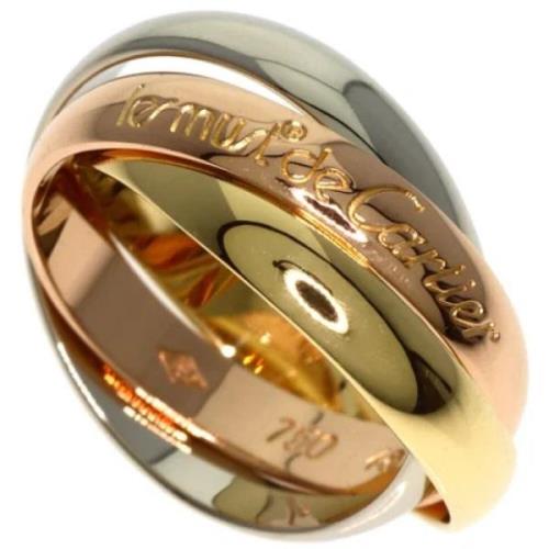 Pre-owned Yellow Gold rings Cartier Vintage , Yellow , Dames