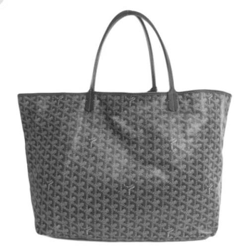 Pre-owned Canvas totes Goyard Vintage , Gray , Dames