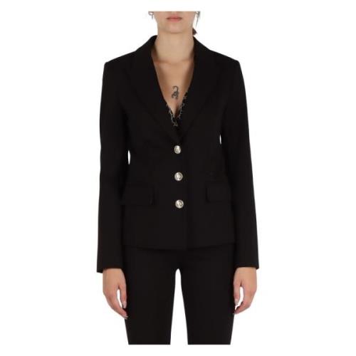 Omkeerbare Viscose Jas Marciano , Black , Dames