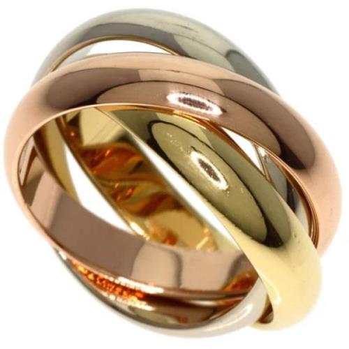 Pre-owned Yellow Gold rings Cartier Vintage , Yellow , Dames