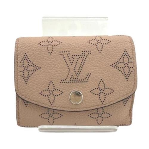 Pre-owned Leather wallets Louis Vuitton Vintage , Pink , Dames