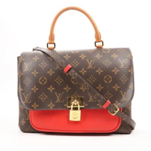 Pre-owned Leather louis-vuitton-bags Louis Vuitton Vintage , Brown , D...