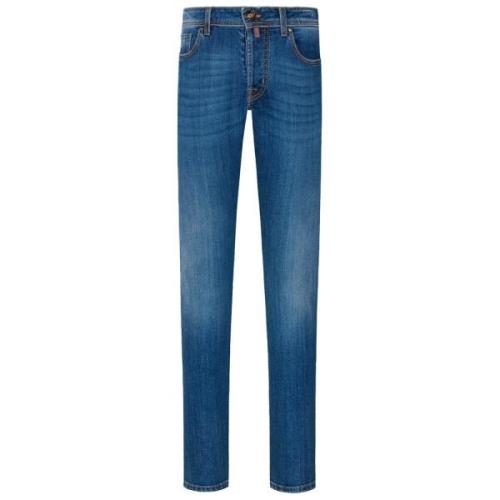 Slim Fit Denim Jeans Jacob Cohën , Blue , Heren