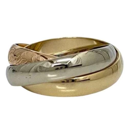 Pre-owned Rose Gold rings Cartier Vintage , Yellow , Dames