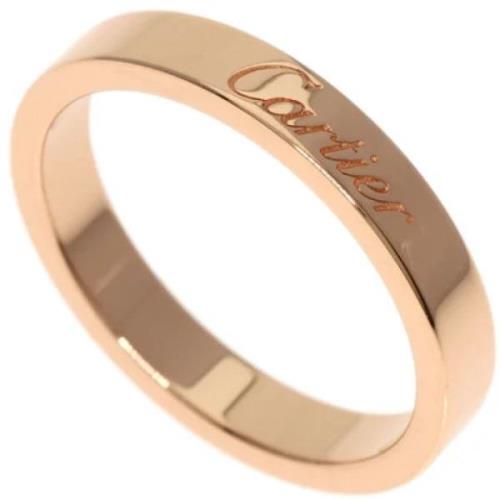 Pre-owned Rose Gold rings Cartier Vintage , Yellow , Dames