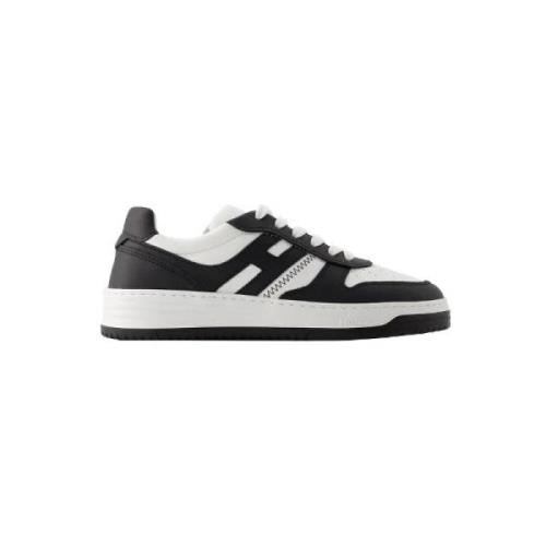 Leather sneakers Hogan , Black , Heren