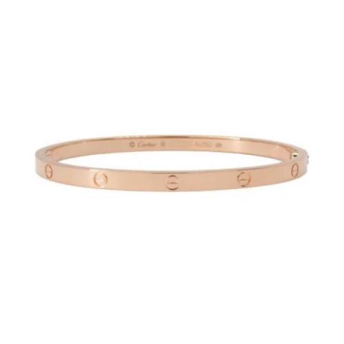 Pre-owned Rose Gold bracelets Cartier Vintage , Yellow , Dames