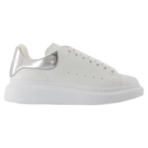 Leather sneakers Alexander McQueen , White , Dames