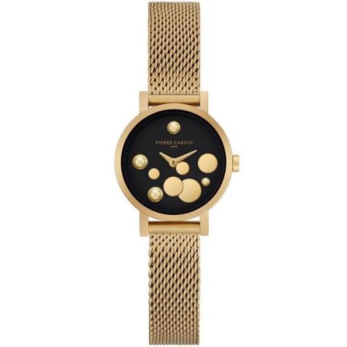 Gouden Dames Quartz Analoog Horloge Pierre Cardin , Yellow , Dames