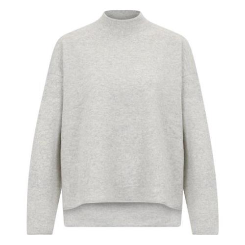 Timothea Turtle Neck Sweater Drykorn , Gray , Dames