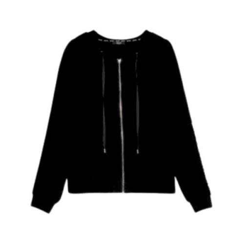 Basic Sweatshirt Liu Jo , Black , Dames