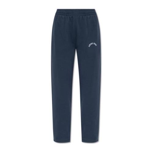 ‘Leone’ sweatpants Anine Bing , Blue , Dames