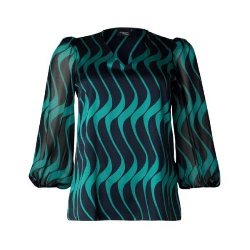 Stijlvolle Blouse voor Vrouwen Marina Rinaldi , Multicolor , Dames