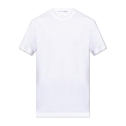 T-shirt met patches Comme des Garçons , White , Heren