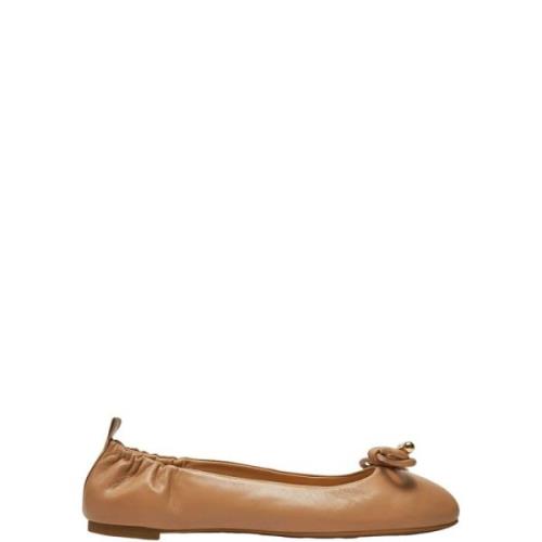 Flex Ballet Sneakers Camel Michael Kors , Brown , Dames