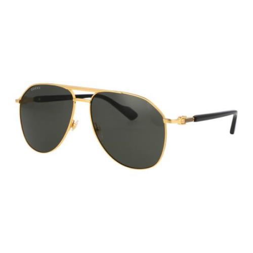 Stijlvolle zonnebril Gg1220S Gucci , Yellow , Heren