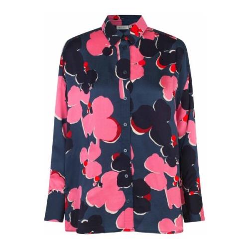 Confetti Print Overhemdblouse Masai , Multicolor , Dames