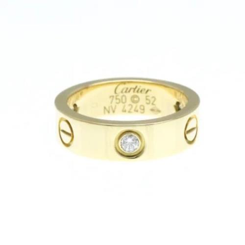 Pre-owned Yellow Gold rings Cartier Vintage , Yellow , Unisex