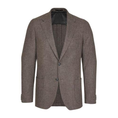 Klassieke Single-Breasted Blazer Sawyer Stijl Eduard Dressler , Brown ...