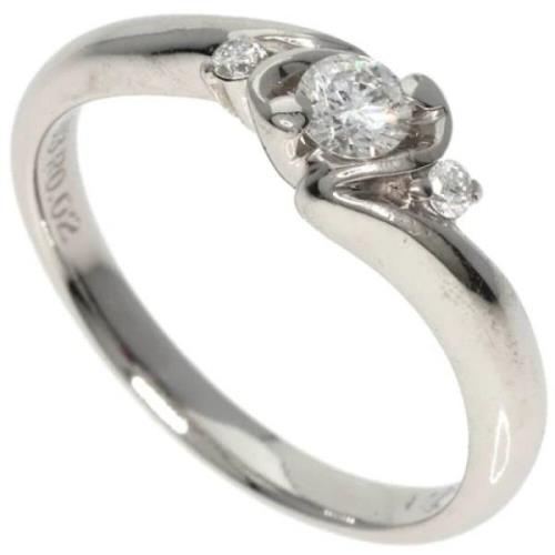 Pre-owned Platinum rings Celine Vintage , Gray , Dames