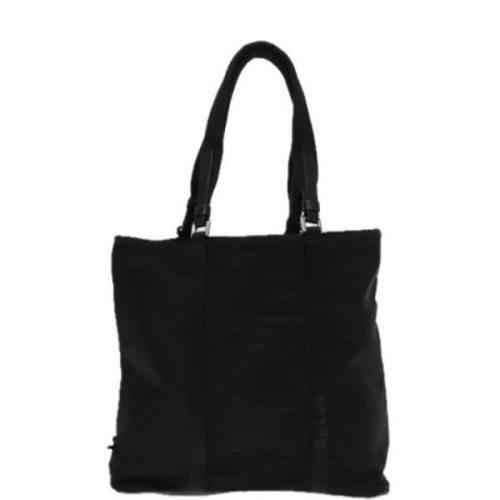 Pre-owned Fabric totes Prada Vintage , Black , Dames