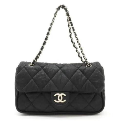 Pre-owned Fabric chanel-bags Chanel Vintage , Black , Dames