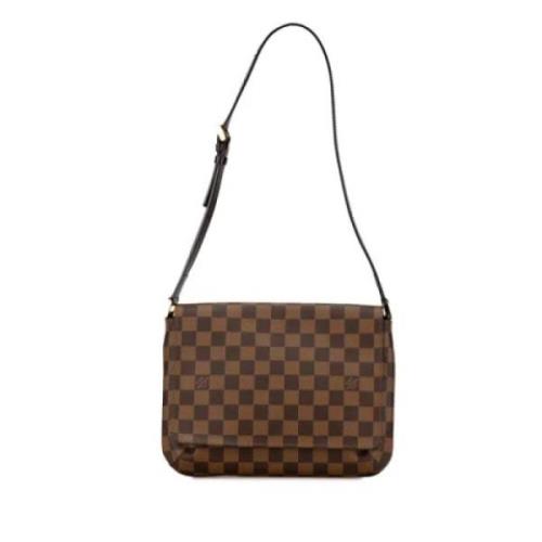 Pre-owned Plastic shoulder-bags Louis Vuitton Vintage , Brown , Dames