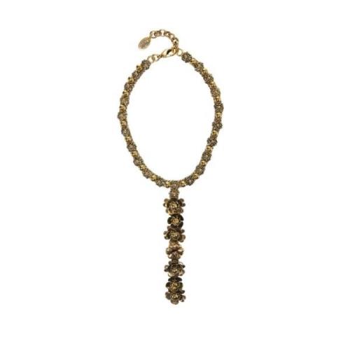 Lange Hanger Choker Charm Ketting Radà , Yellow , Dames