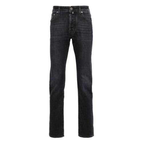 Bard Jeans 97% Katoen 3% Elastaan Jacob Cohën , Blue , Heren