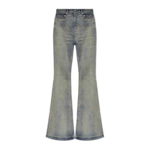 Denim flares Bolan Rick Owens , Blue , Dames