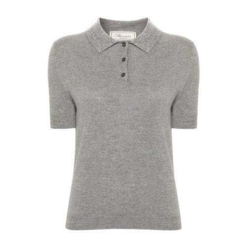 Stijlvolle Dames T-Shirts Polos Blumarine , Gray , Dames