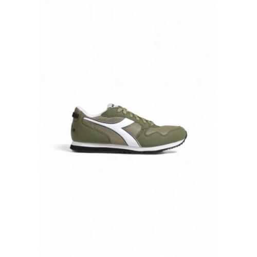 Groene Vetersneakers voor Mannen Diadora , Green , Heren