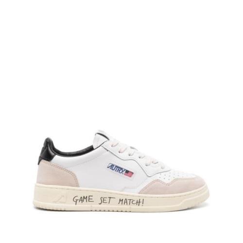 Witte Sneakers voor Stijlvolle Look Autry , White , Heren