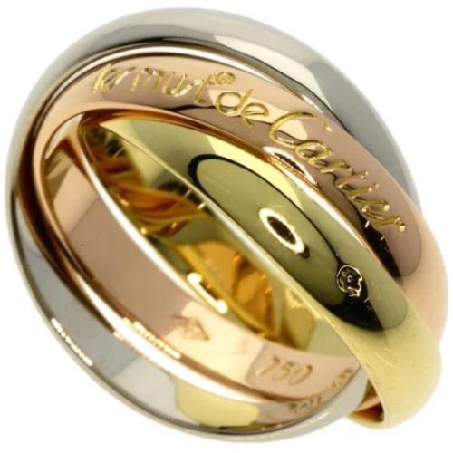 Pre-owned Yellow Gold rings Cartier Vintage , Yellow , Dames