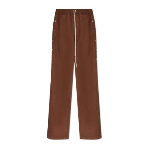 Sweatpants Pusher Rick Owens , Brown , Dames