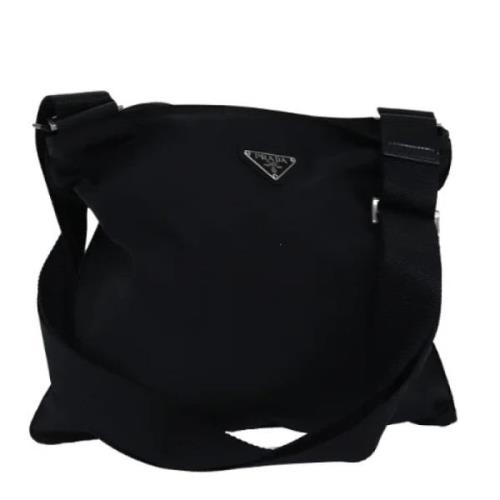 Pre-owned Fabric prada-bags Prada Vintage , Black , Dames