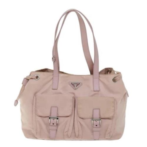 Pre-owned Fabric totes Prada Vintage , Pink , Dames