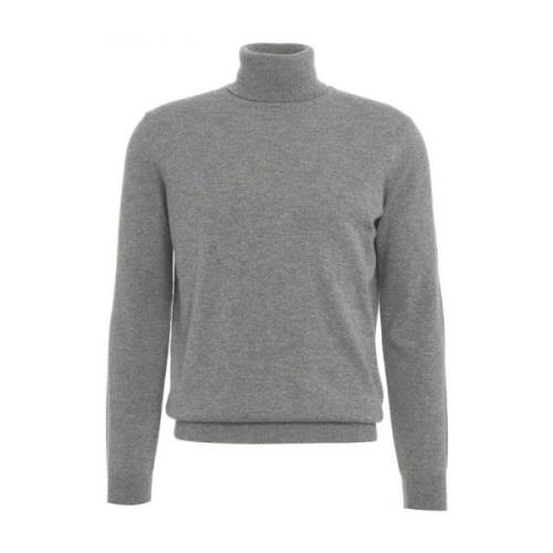 Grijze Gebreide Trui Aw24 Handwas Kangra , Gray , Heren