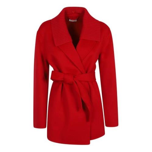 Rode Cape voor Vrouwen Aw24 P.a.r.o.s.h. , Red , Dames