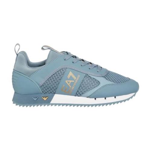 Stijlvolle herensneakers Emporio Armani EA7 , Blue , Heren