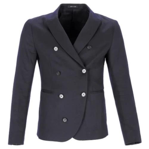 Pre-owned Wool outerwear Armani Pre-owned , Blue , Heren