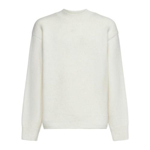 Beige Crew Neck Sweater Jacquemus , Beige , Heren