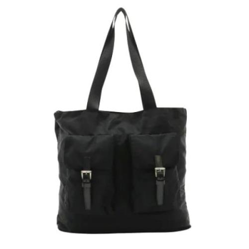 Pre-owned Fabric prada-bags Prada Vintage , Black , Dames