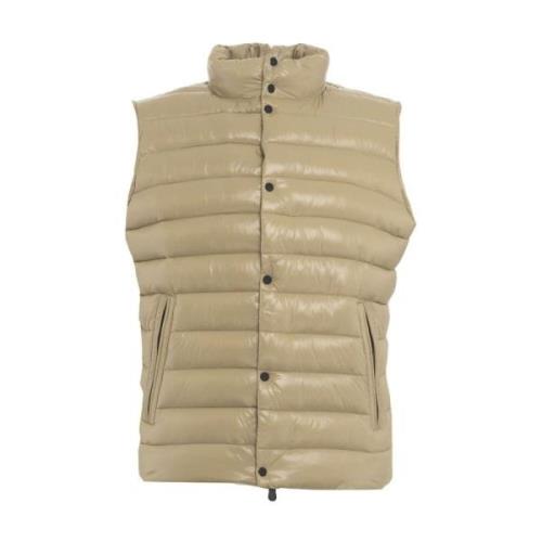 Gewatteerd Eco Donsvest Save The Duck , Beige , Heren