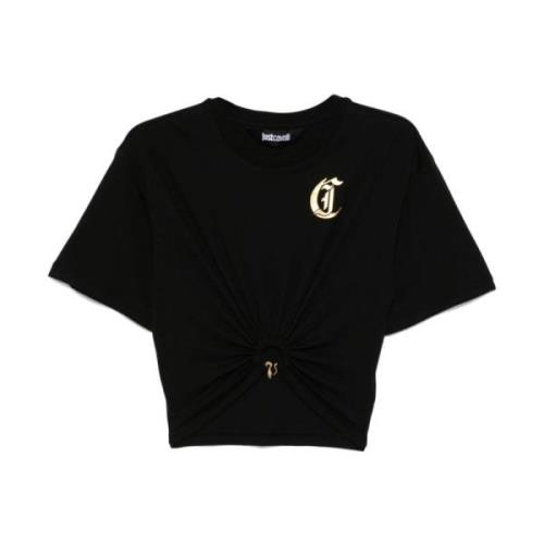 Zwarte T-shirts en Polos ***cv Just Cavalli , Black , Dames