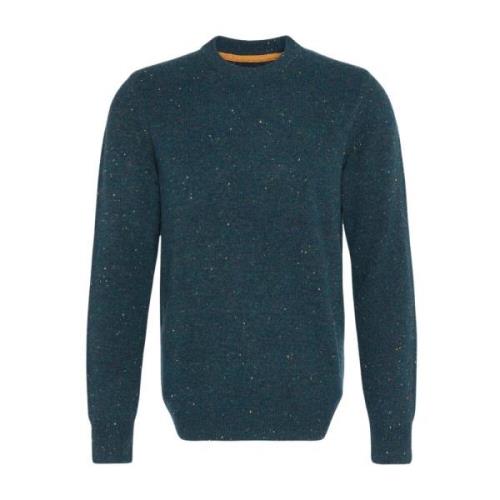 Klassieke crewneck sweater Trainsbury groen Barbour , Green , Heren