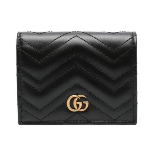 Zwarte Portemonnees voor Mannen Gucci , Black , Dames