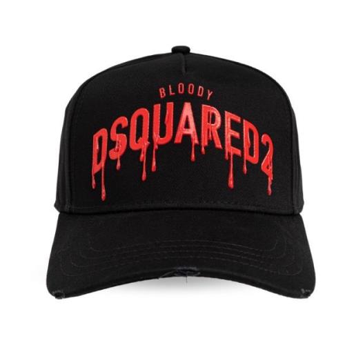 Baseball cap Dsquared2 , Black , Heren