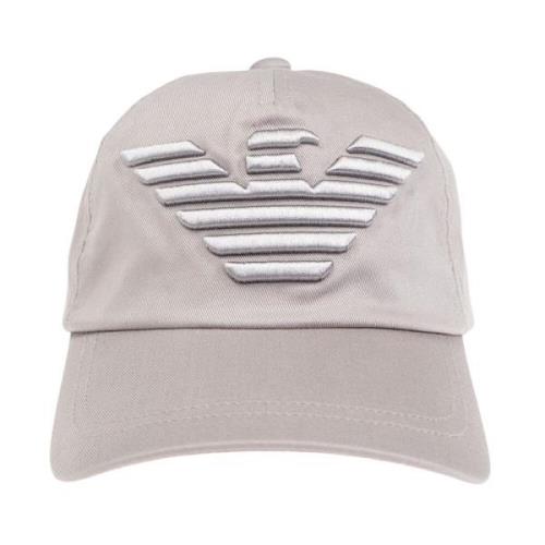 Heren Baseball Cap Stijlvol Ontwerp Emporio Armani , Beige , Heren