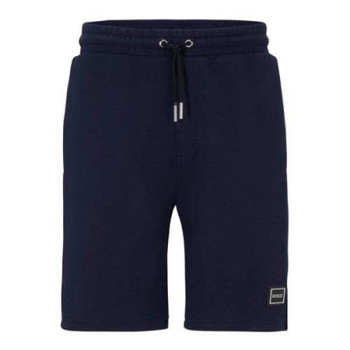 Mannen Zomer Shorts Klassiek Sportief Ontwerp Hugo Boss , Blue , Heren